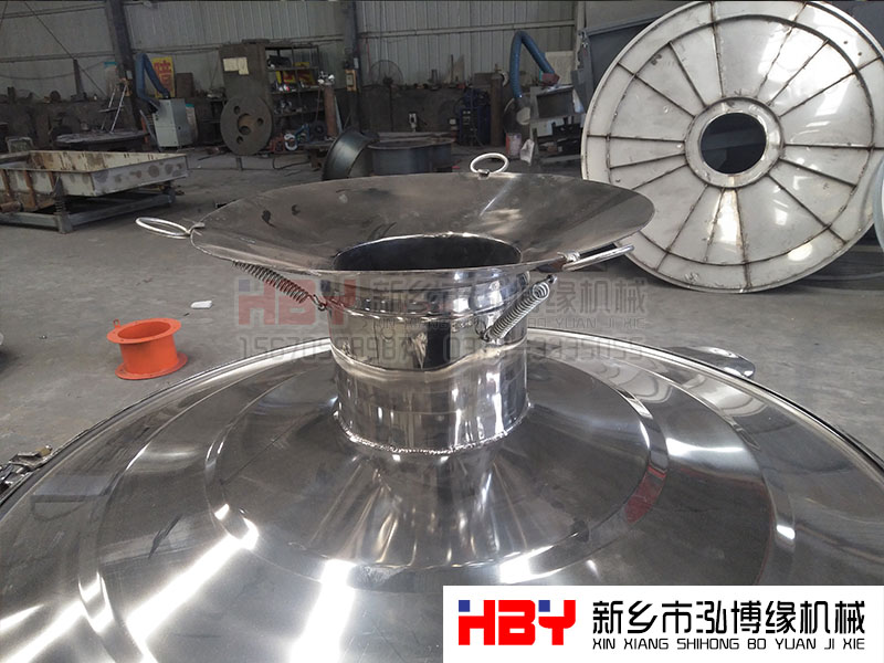 加高喇叭口式 1000型三層四出料口不銹鋼篩粉機準備發貨
